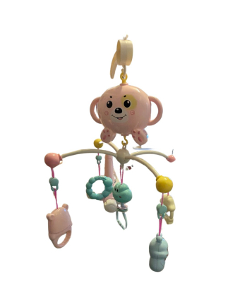 Happy Bed Bell - Music Box -Baby Pink