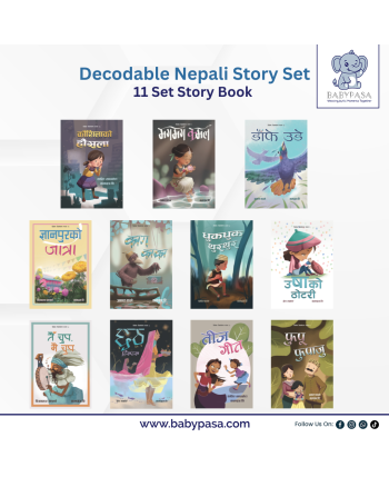 Decodable Nepali Stories - 11 Set of Story Books