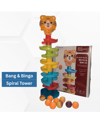 Spiral Tower Bang and Bingo Ball