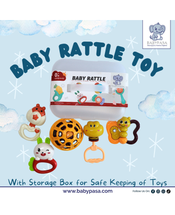 Baby Rattle Box with Storage Box