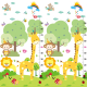 Play Mat - Lion and Monkey Series