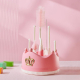 Brush plus Rack - Baby Pink