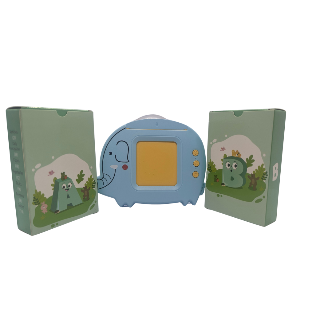Talking Flash Card - Blue Elephant Series 20 Talking Flash Card - Blue Elephant Series