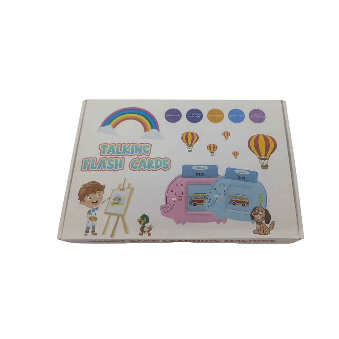 Talking Flash Card - Baby Pink Elephant Series 22 Talking Flash Card - Baby Pink Elephant Series