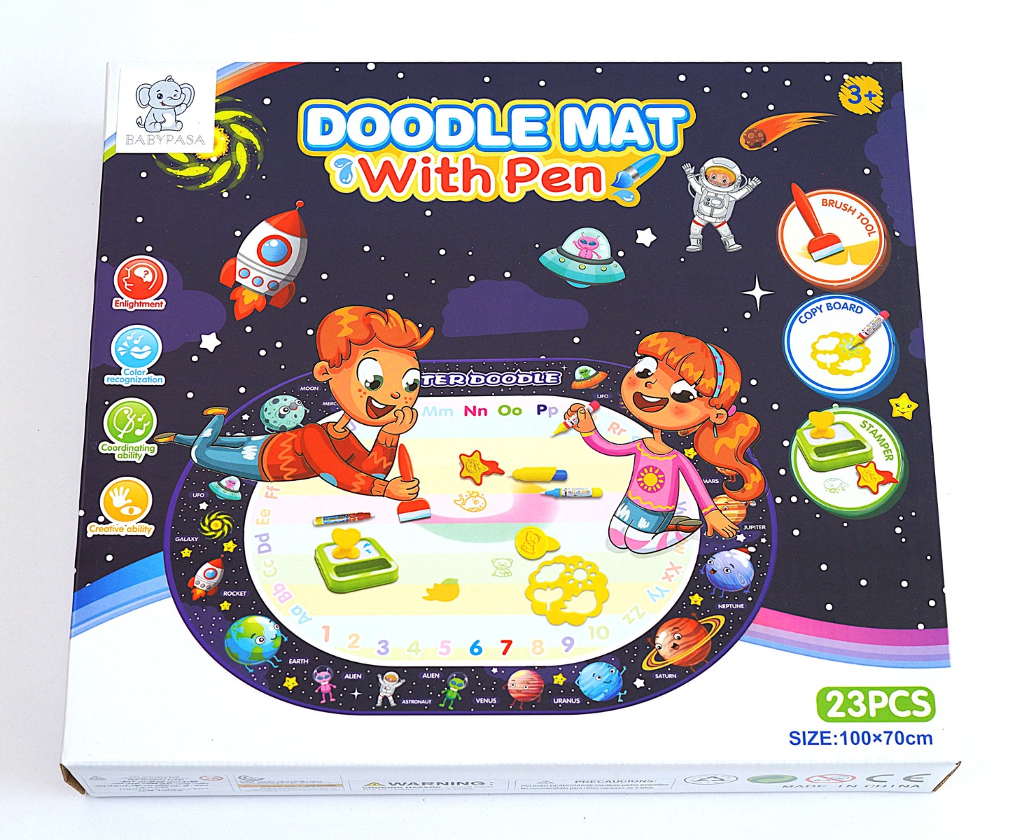 Doodle Mat with Pen- Astronaut Series 3 Doodle Mat with Pen- Astronaut Series