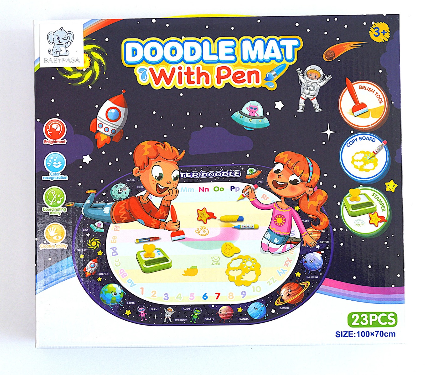 Doodle Mat with Pen- Astronaut Series 6 Doodle Mat with Pen- Astronaut Series
