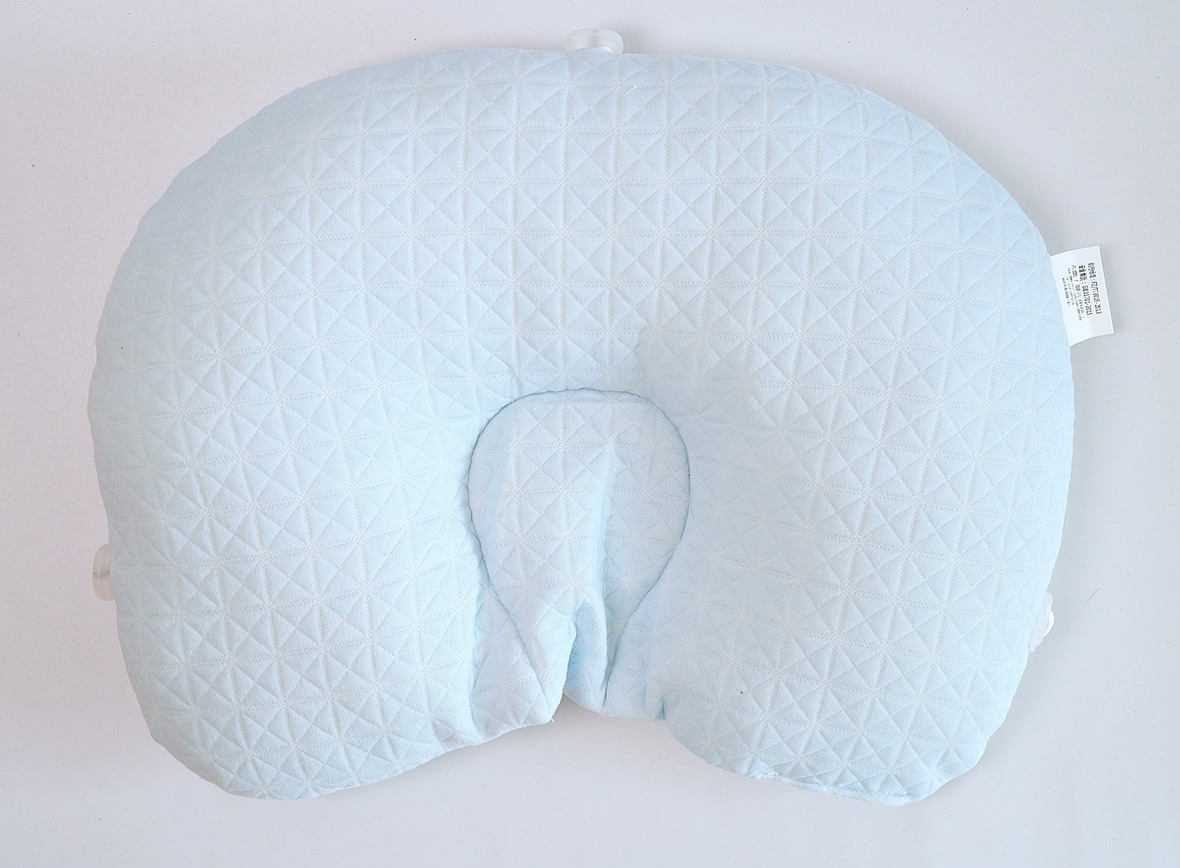 Neck Alignment Pillow - Blue 3 Neck Alignment Pillow - Blue