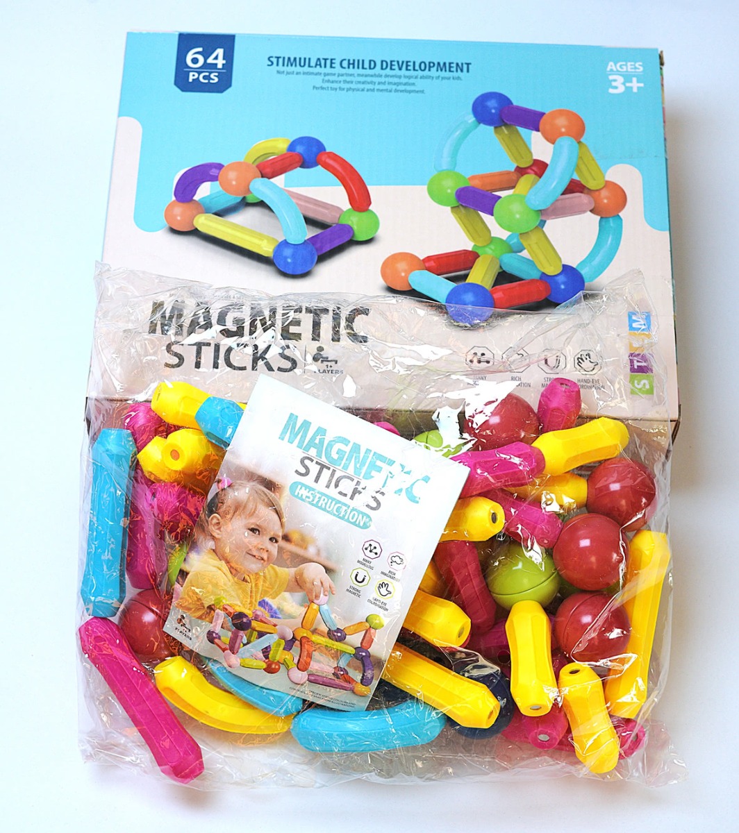 Magnetic Block - 64 pcs 6 Magnetic Block - 64 pcs