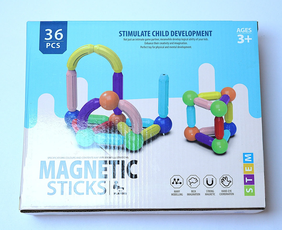 Magnetic Block - 36 pcs 3 Magnetic Block - 36 pcs