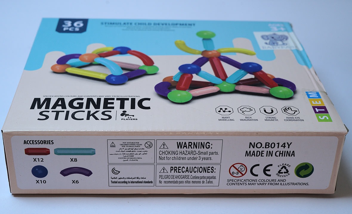 Magnetic Block - 36 pcs 4 Magnetic Block - 36 pcs
