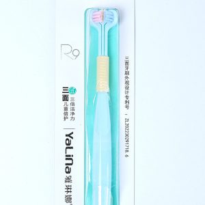 Three Sided Brush- Blue