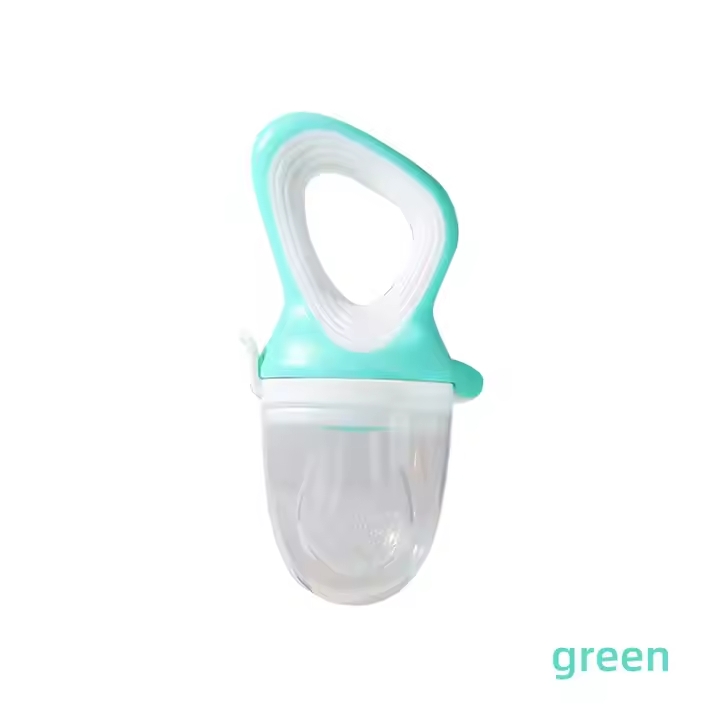 Baby Fruit Feeder- Green 3 Baby Fruit Feeder- Green