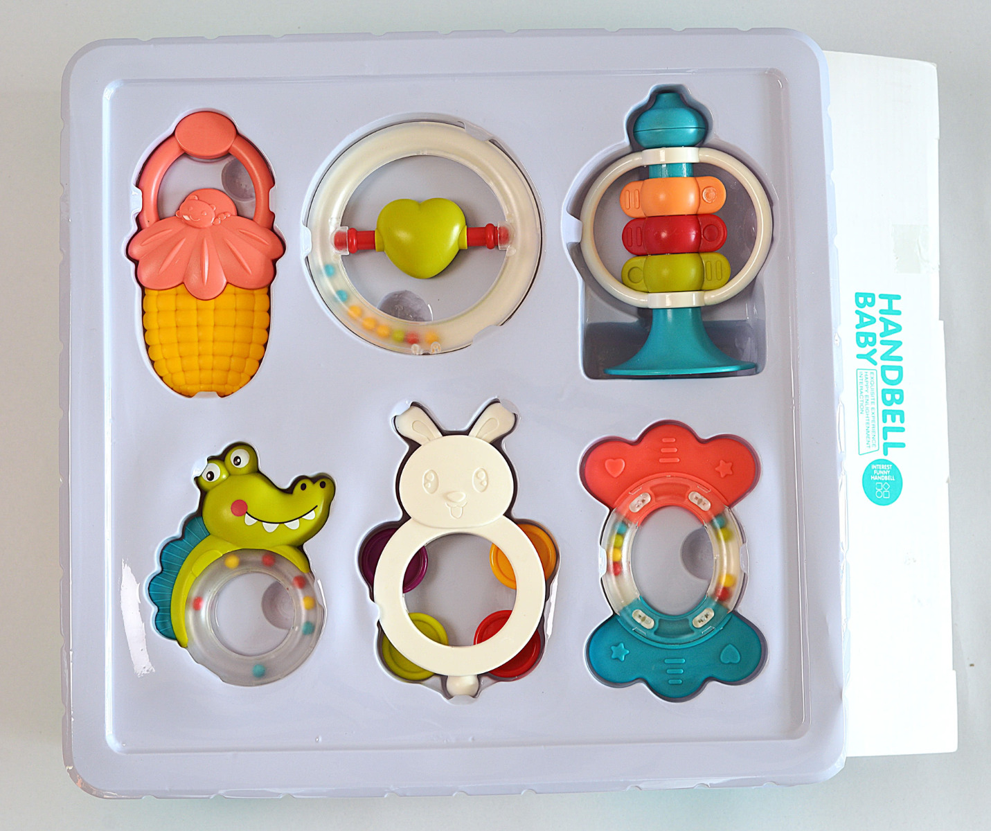 handbell baby sensory toy set 8