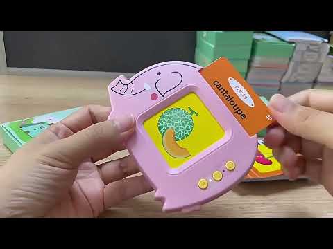Talking Flash Card - Baby Pink Elephant Series 17 Talking Flash Card - Baby Pink Elephant Series