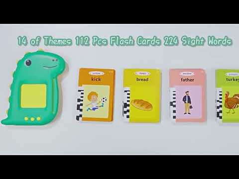 Talking Flash Card - Green Dino Series 11 Talking Flash Card - Green Dino Series