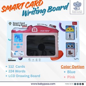 Smart Card Writing Board – Baby Pink Series