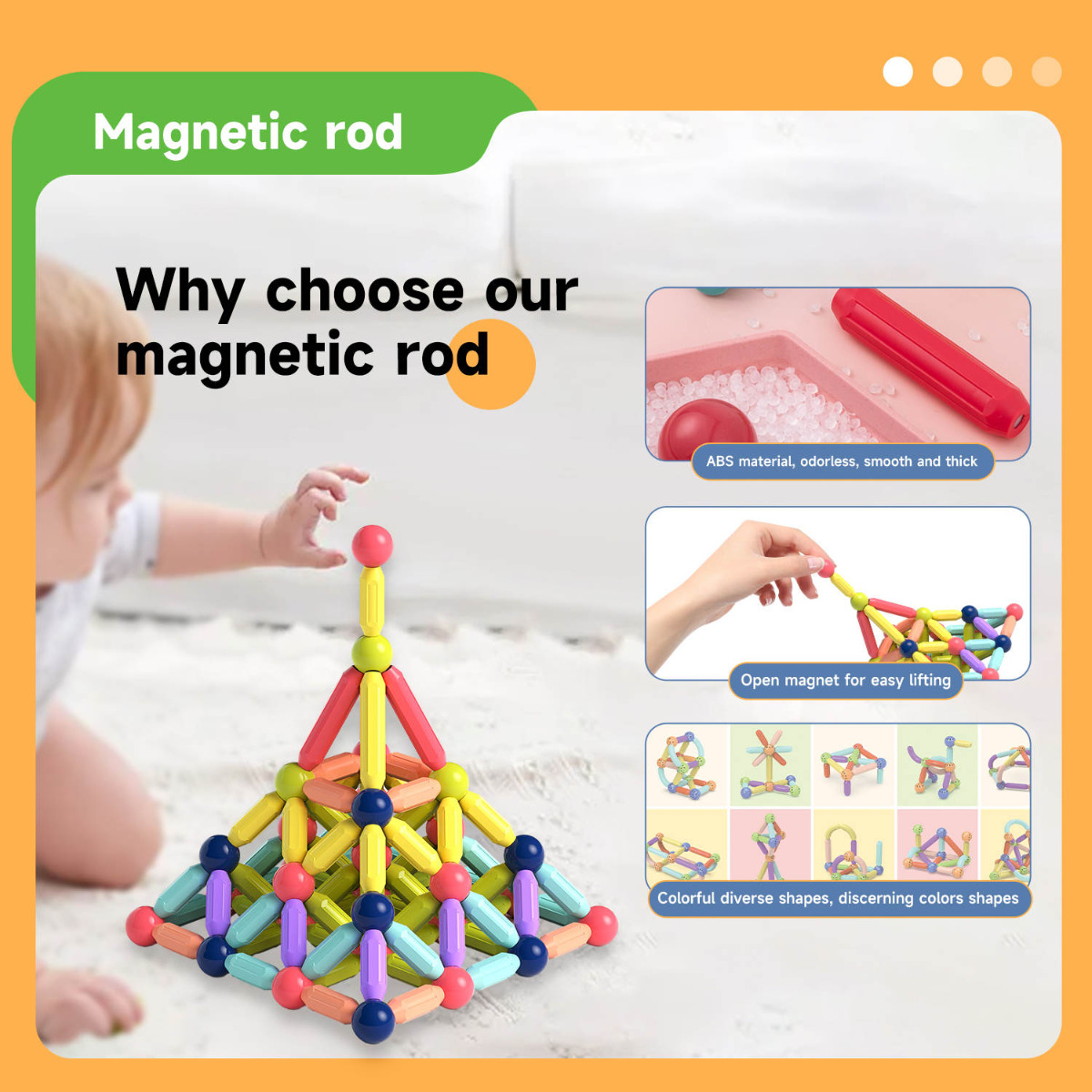 Magnetic Block - 36 pcs 11 Magnetic Block - 36 pcs