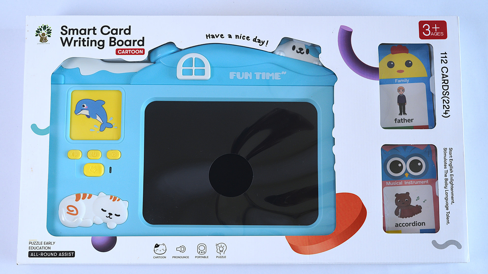 Smart Card Writing Board - Blue Series 7 Smart Card Writing Board - Blue Series