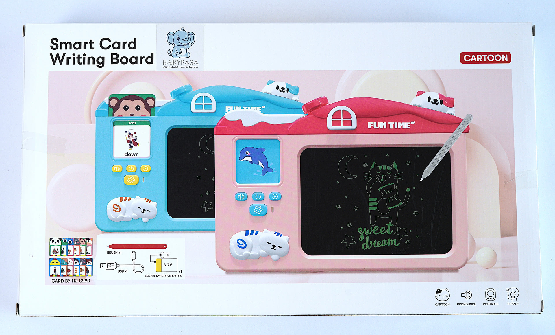 Smart Card Writing Board - Blue Series 11 Smart Card Writing Board - Blue Series