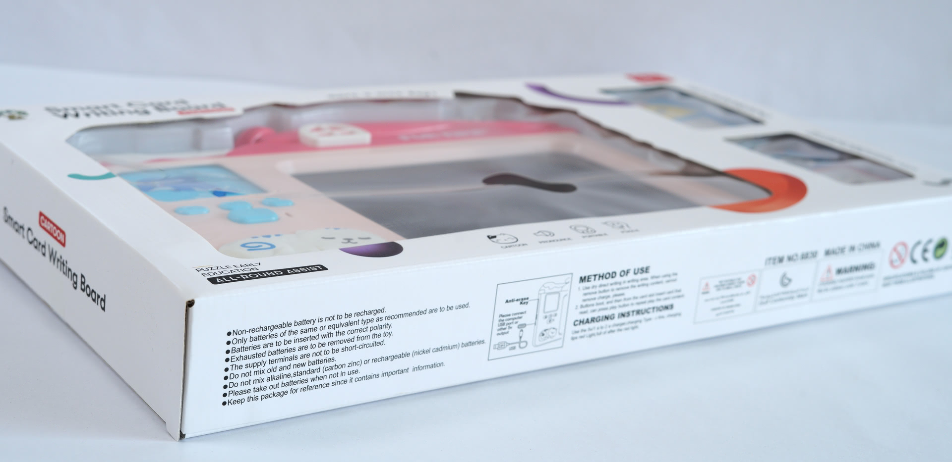 Smart Card Writing Board - Baby Pink Series 12 Smart Card Writing Board - Baby Pink Series