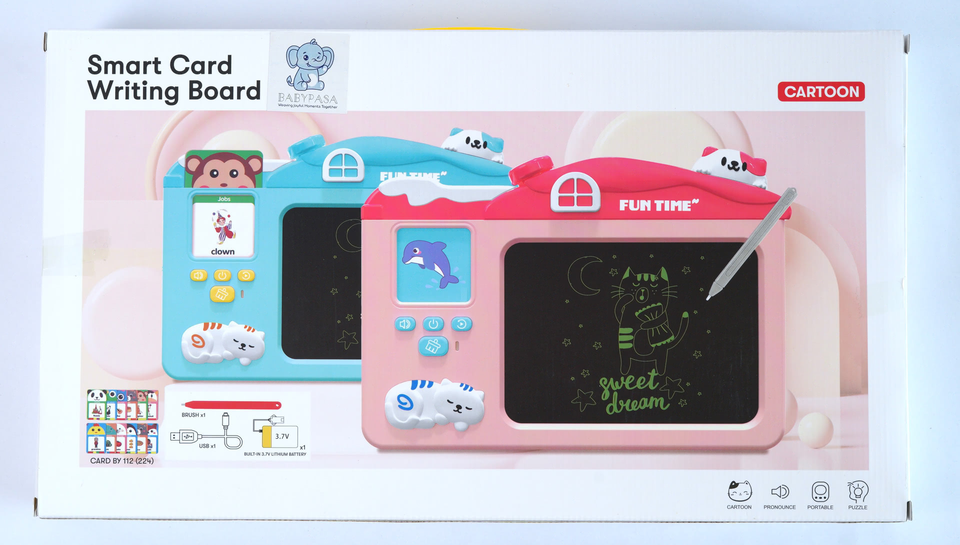 Smart Card Writing Board - Blue Series 3 Smart Card Writing Board - Blue Series
