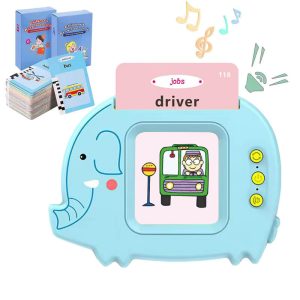 Talking Flash Card – Blue Elephant Series