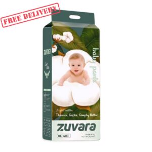 Zuvara Feather Diaper Pant- XL – 40 Pcs