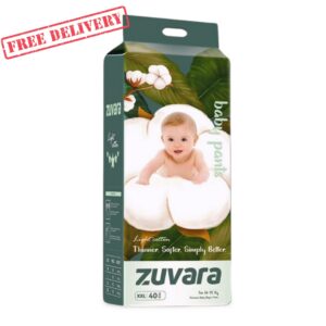 Zuvara Feather Diaper Pant- XXL -40 Pcs