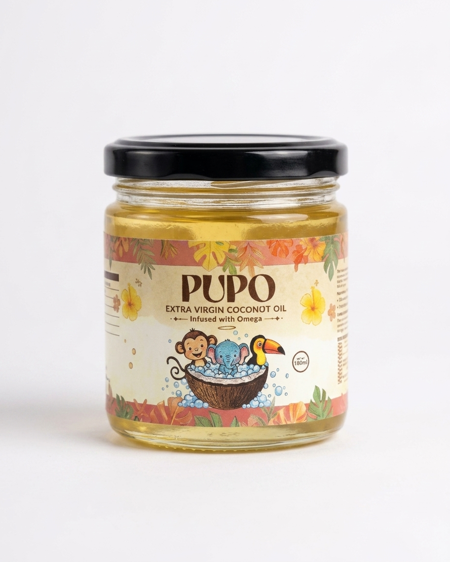 Pupo Extra Virgin Coconut Oil