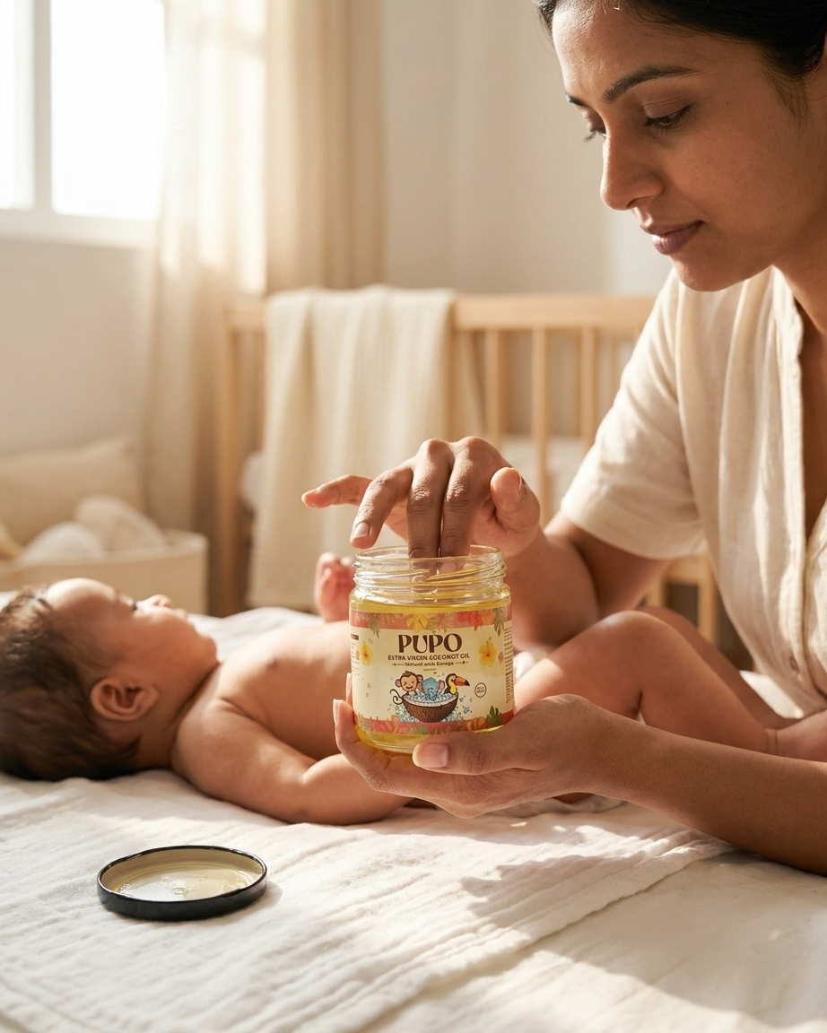 Pupo Extra Virgin Coconut Oil - Omega Infused - 500 ml 3 pupo-coconut-oil-omega-infused